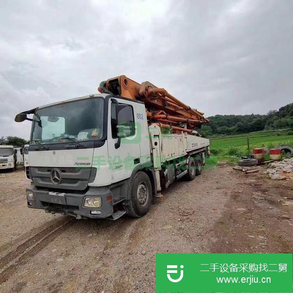 湖南出售二手中聯國四47米泵車車況一流