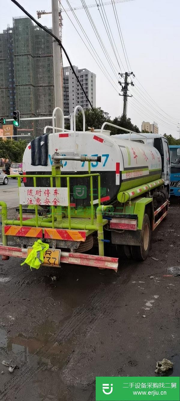 湖北出售二手國六5方灑水車