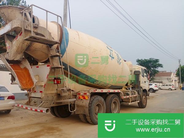 黑龍江出售二手12年底大14方歐曼攪拌車