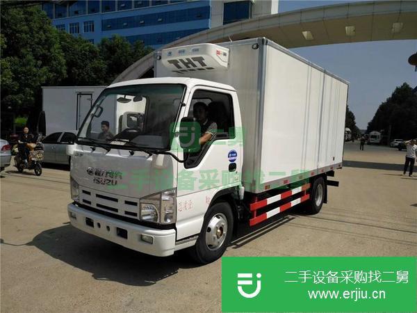 廣東出售二手4.2米五十鈴國(guó)六120馬力冷藏車(chē)