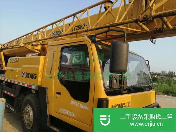 河南出售二手徐工吊車，手續(xù)齊全包提檔過戶，車況精品