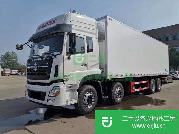 福建出售二手9.6米東風天龍冷藏車可辦理分期