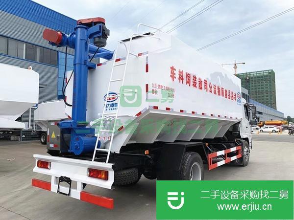 山東出售二手三軸15t散裝飼料運輸車