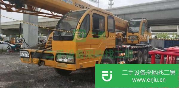 上海出售二手吊車，無事故，手續注銷了