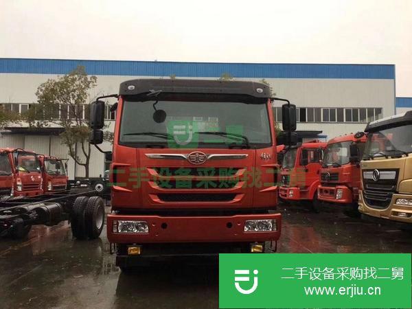 廣西出售二手解放前四后八平板運輸車