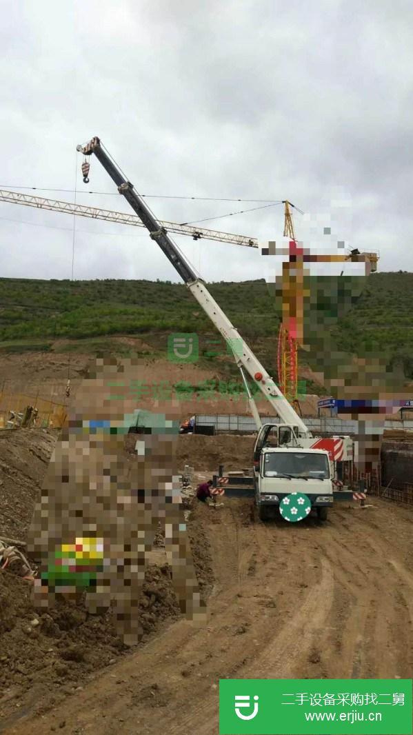 寧夏出售二手中聯20H國三吊車大件無焊接加固正常干活河北戶
