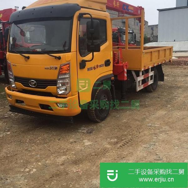 湖北出售二手東風6噸后橋95馬力隨車吊