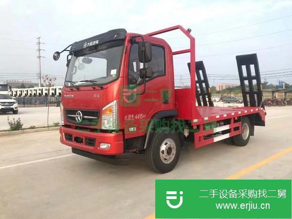 云南出售二手大運J6平板運輸車