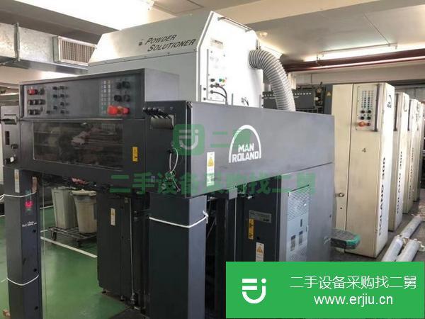 北京出售二手羅蘭305四開四色印刷機