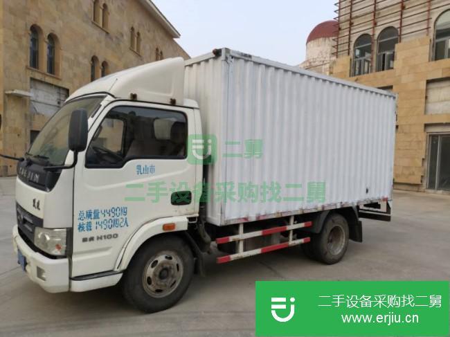 山東出售二手上汽躍進(jìn)廂式貨車