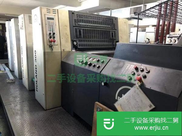 北京出售二手羅蘭305四開四色印刷機