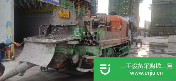 江蘇出售二手中聯(lián)車載泵車況好