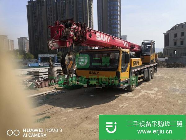 山東出售二手三一吊車無手續使用當中