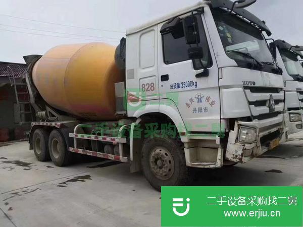 山東出售二手豪沃國四12方混凝土攪拌車精品車況
