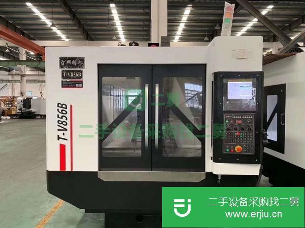 江蘇出售二手臺群精機T-V856B立式加工中心發那科系統