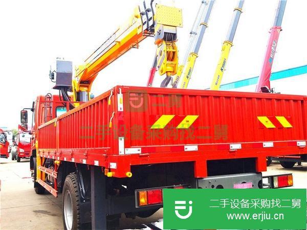 山西出售二手程力威龍8噸4節(jié)直臂隨車吊