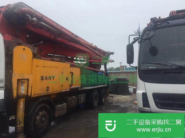 北京出售二手10年三一48米泵車