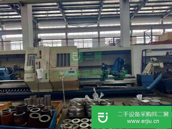 湖北出售二手永銓LC34-7米數控臥式車床
