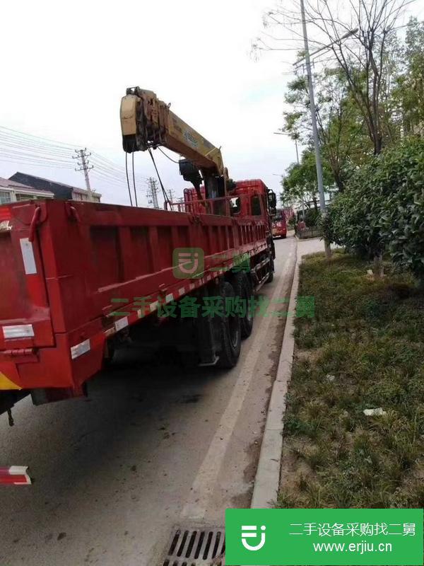 湖北出售二手徐工后八輪隨車吊