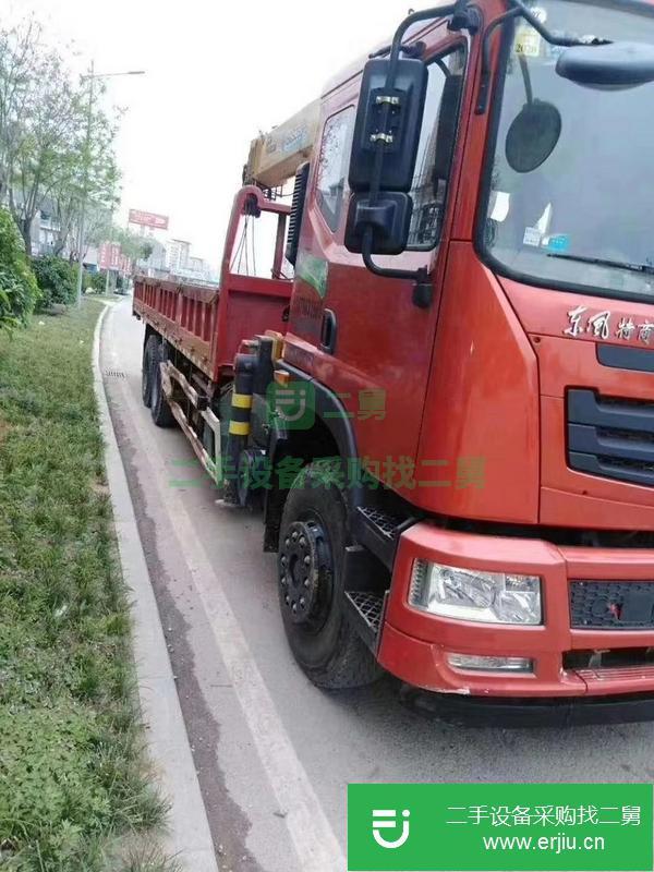 湖北出售二手徐工后八輪隨車吊
