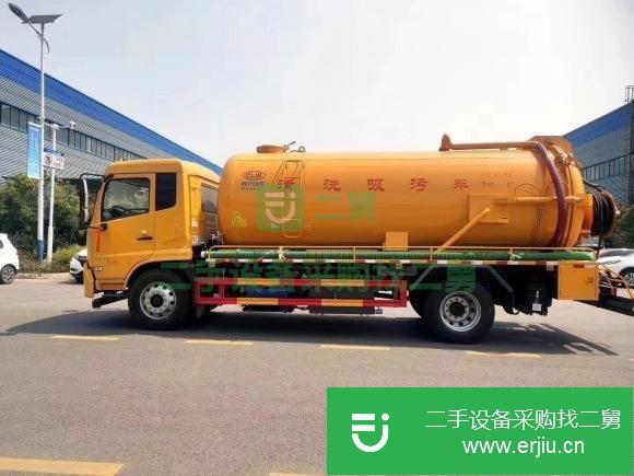 四川出售二手東風(fēng)D6藍(lán)牌4方清洗吸污車