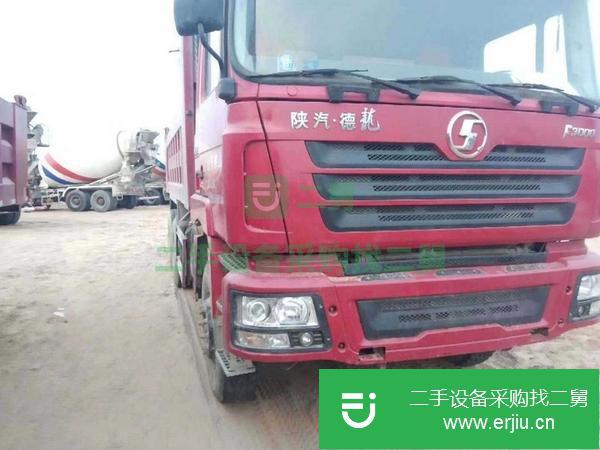 甘肅出售二手國三德龍自卸車后八輪
