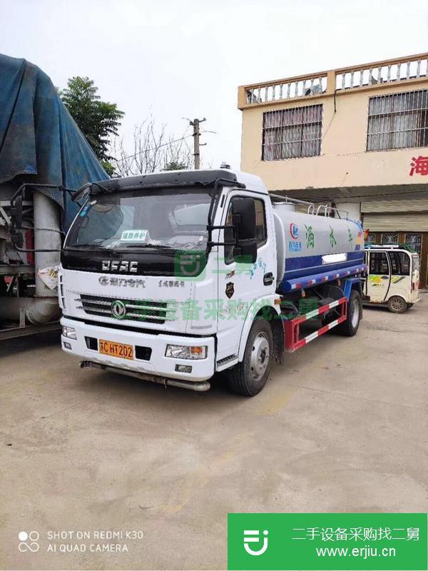 江蘇出售二手東風多利卡8.5方灑水車