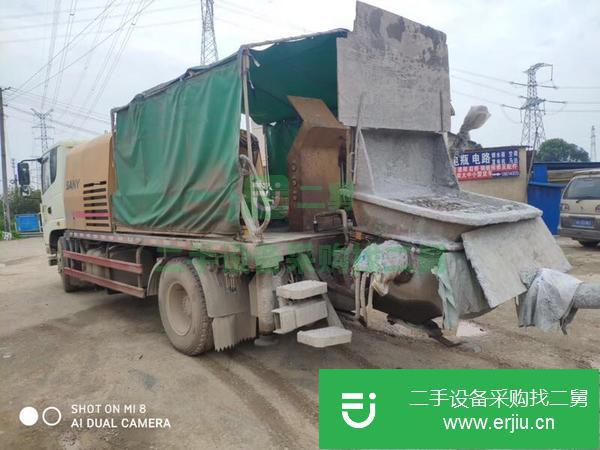 湖南出售二手三一10018國五車載泵極品車況