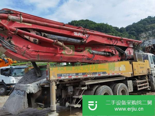 湖南出售二手三一46米泵車