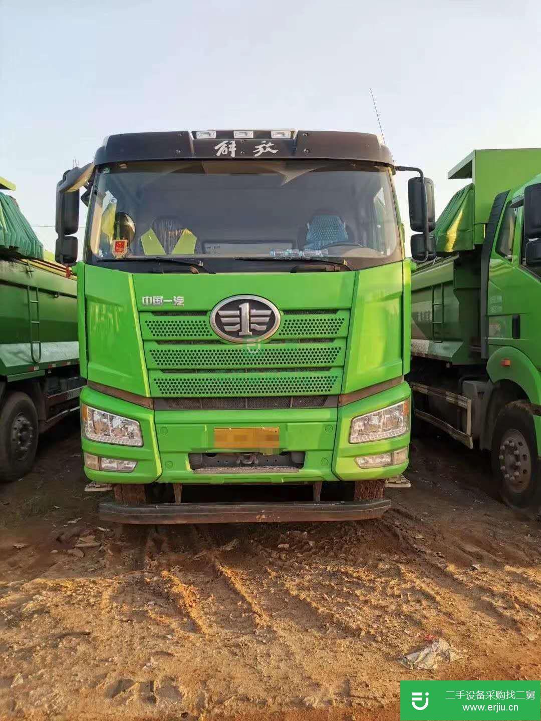 江西出售二手一汽解放390馬力自卸車