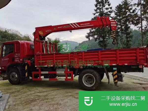 安徽出售二手19年5月三一7噸隨車吊