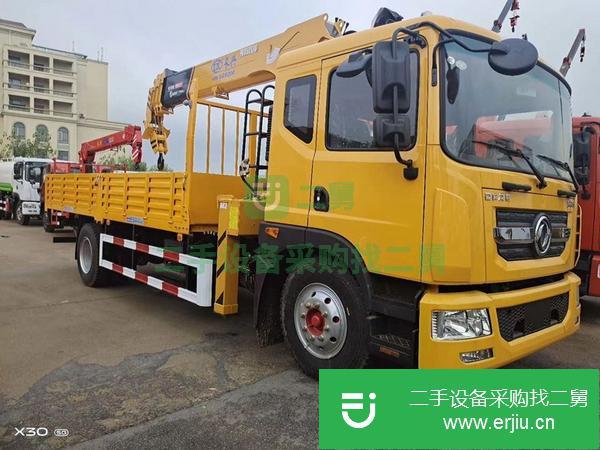 云南出售二手東風吊車，玉柴200馬力 法士特8檔變速箱 1000鋼絲胎 后橋10噸