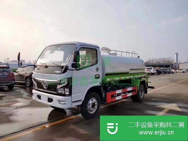 湖北出售二手東風5方灑水車