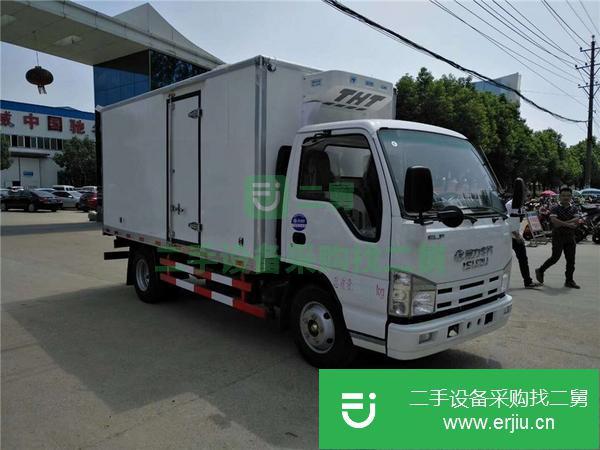廣東出售二手4.2米五十鈴國(guó)六120馬力冷藏車(chē)