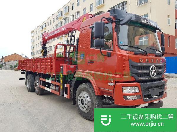 山西出售二手大運隨車吊8噸