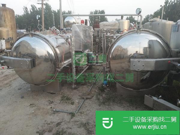 天津出售二手不銹鋼殺菌鍋