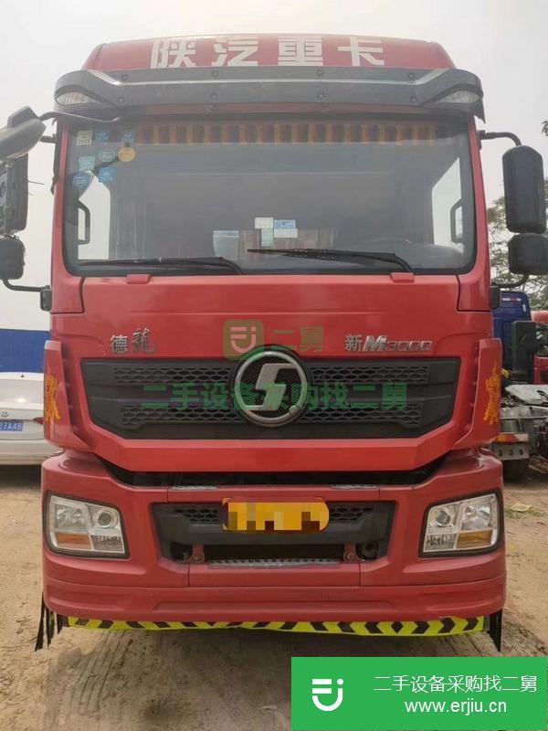 河北出售二手德龍牽引車430馬力，WP12濰柴，全保險輪胎九成。