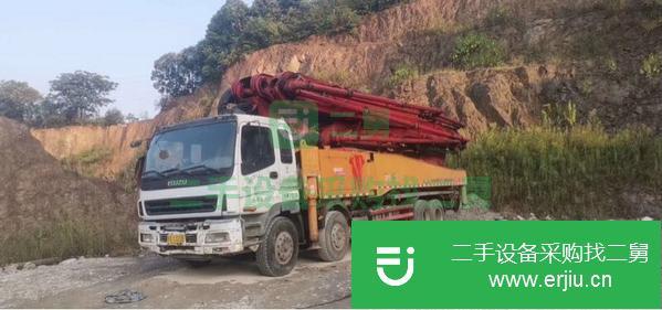 湖南出售二手三一56米泵車手續齊全包過戶