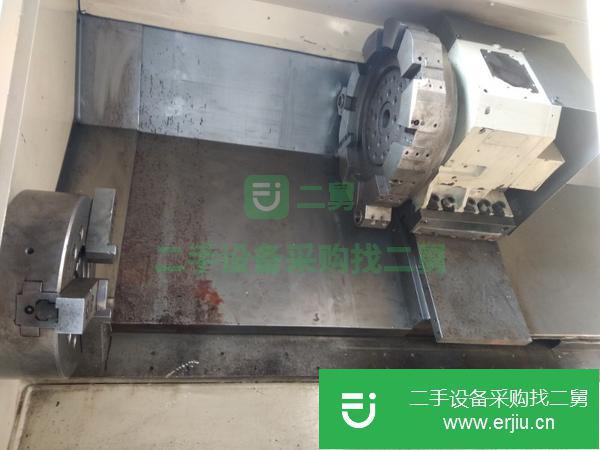 山東出售二手精機(jī)斜床身數(shù)控車床,線軌,回轉(zhuǎn)700,加工長度850,發(fā)那科Oi-TD系統(tǒng)