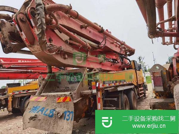 湖南出售二手三一40米泵車手續齊全車況良好