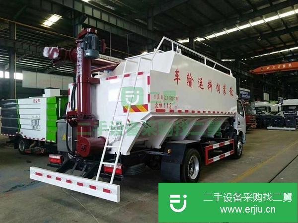 浙江出售二手東風(fēng)12方散裝飼料運(yùn)輸車