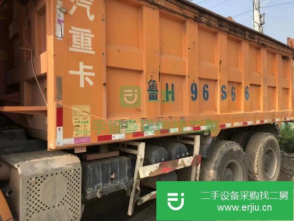 湖南出售二手后八輪德龍國四14年5米6自卸車