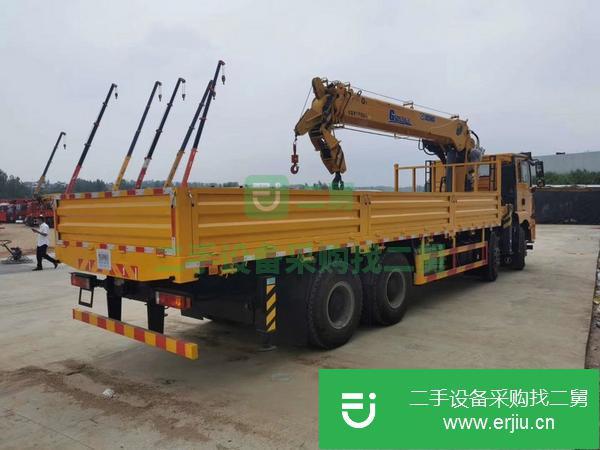 湖南出售二手德龍隨車吊