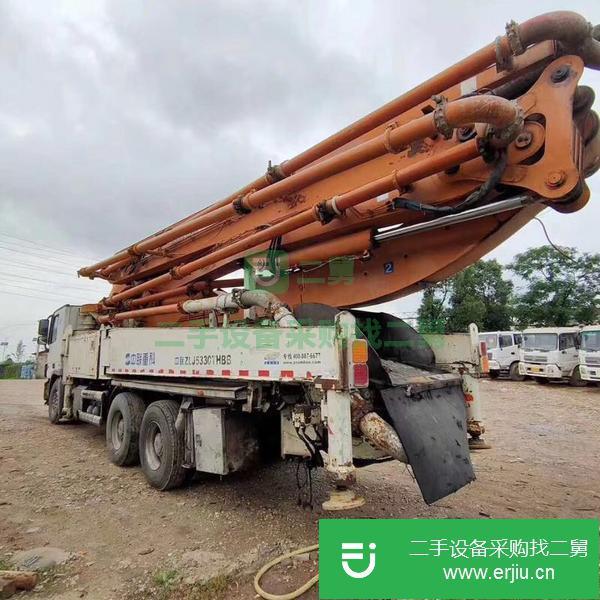 湖南出售二手中聯國四47米泵車車況一流