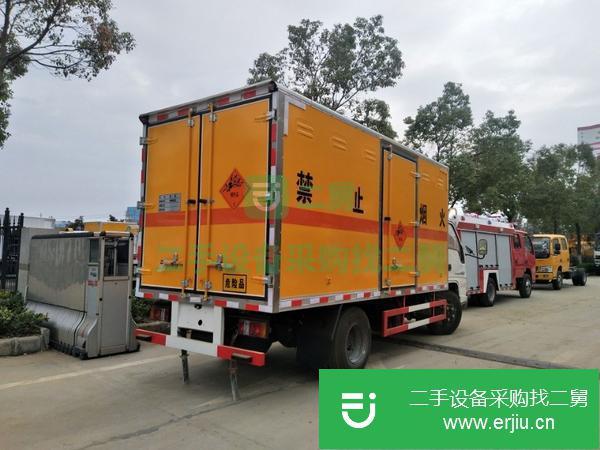 廣東出售二手煙花爆竹廂式運輸車