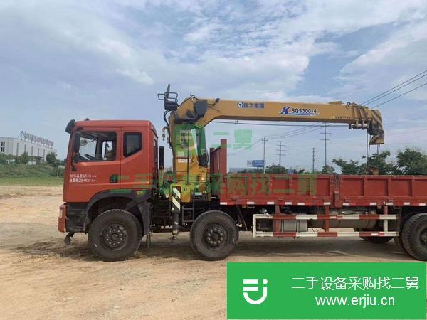 湖北出售二手徐工12噸240馬力隨車吊包提檔過戶