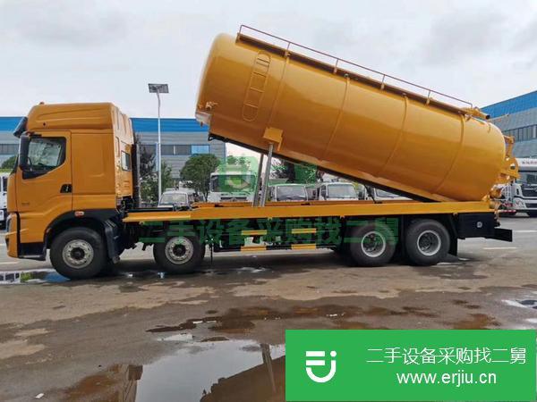 重慶出售二手東風(fēng)柳汽前四后八34方清洗吸污車