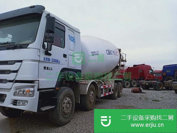 寧夏出售二手16年豪沃攪拌車大20方