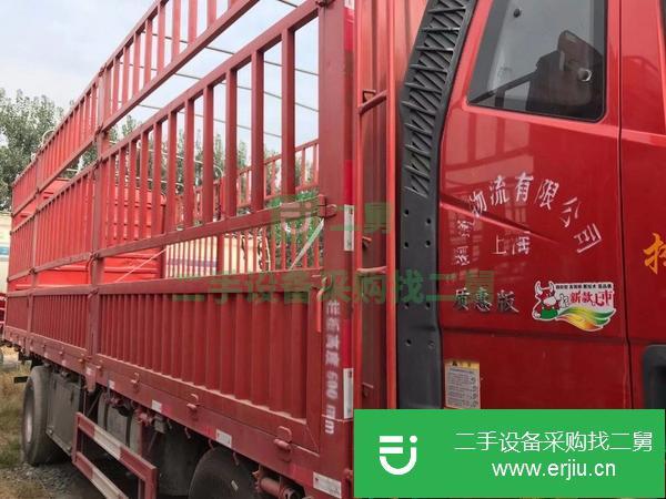 浙江出售二手17年12月國五8.6米解放高欄貨車,可分期