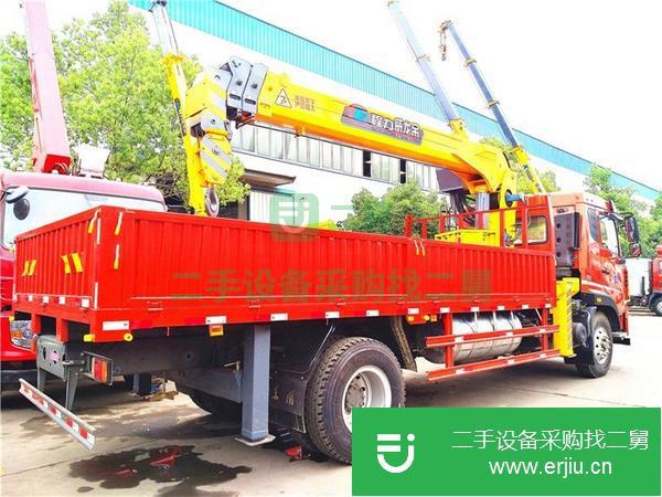山西出售二手程力威龍8噸4節(jié)直臂隨車吊